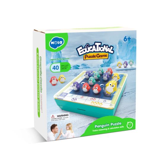Hola Kids Penguin Puzzle Game Toy