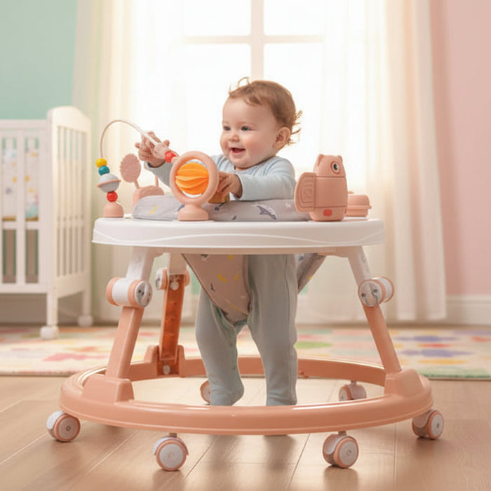Cute Owl Theme  Kids Baby Walker