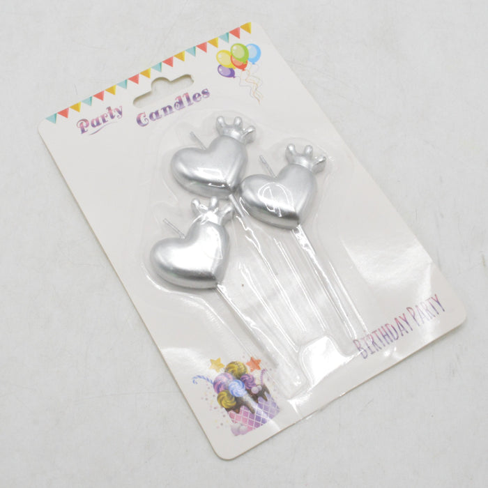 Chrome Heart Party Candle