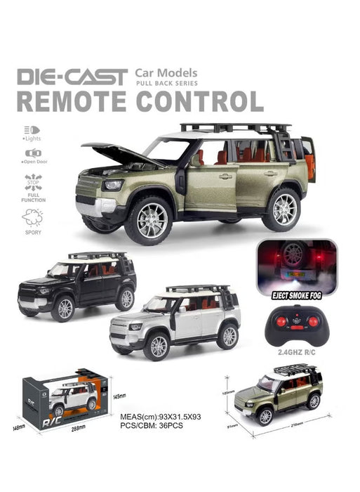 RC Diecast Land Rover Defender Spray Car
