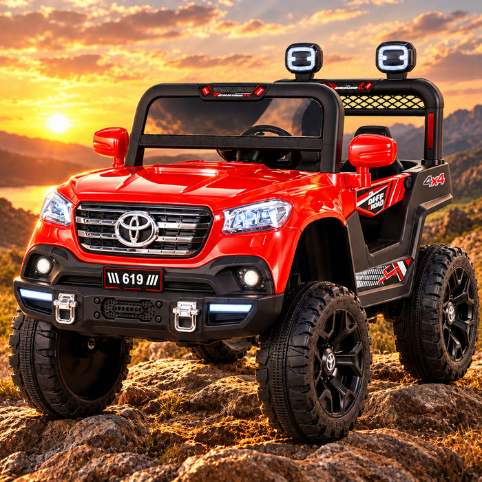 Toyota Land Cruiser Style Electric Jeep