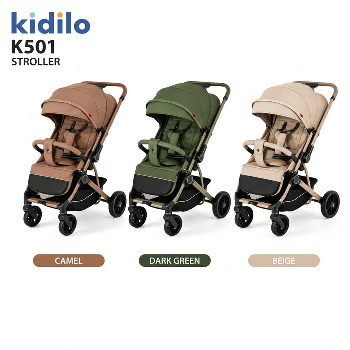 Adjustable Kidilo Baby Stroller