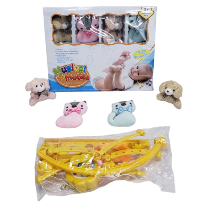 Musical Baby Cot Stuff Toys Bell