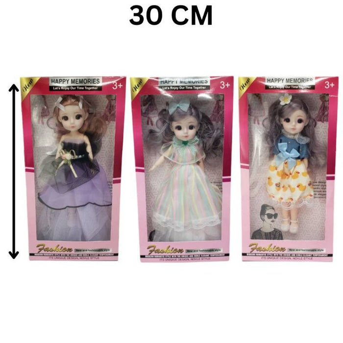 Cute Doll with Fashion Dresses