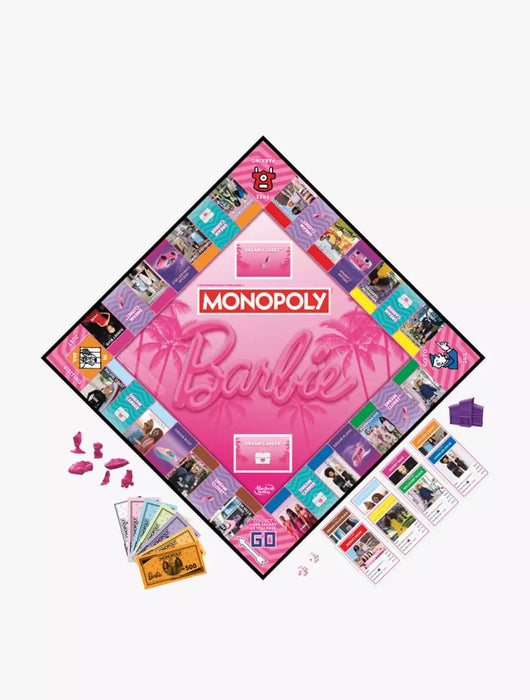 Barbie Theme Monopoly Game