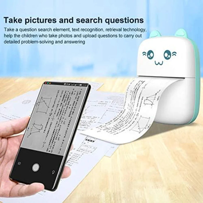 Wireless Bluetooth Mini Photo Printer