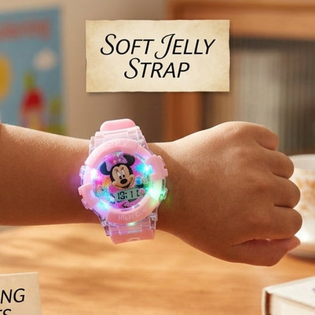 Minnie Mouse Kids Digital Watch with Light & Sound