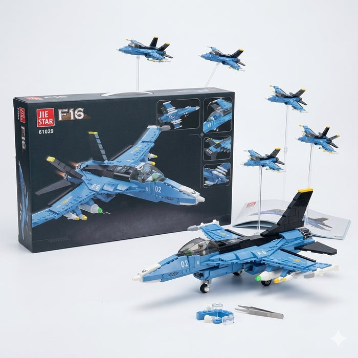 F16 Fighter Jet 753 Pieces