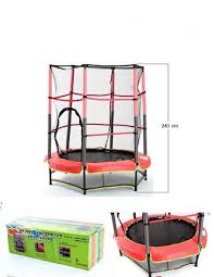 Kids Jumping Trampoline with Safety Net