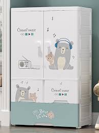 Cute Cartoon Theme Plastic Cabinet