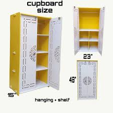 Baby Wooden Printed Cupboard