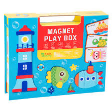 Magnetic Puzzle Game Box