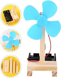 Wooden Theme Table Fan for Kids