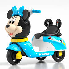 Mickey Mouse Face Ride on Scooter