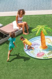Intex 56433 Fish Bowl Pool with Palm Spray