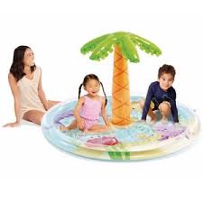 Intex 56433 Fish Bowl Pool with Palm Spray