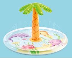 Intex 56433 Fish Bowl Pool with Palm Spray