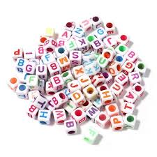 Pink Flower Beads Bag