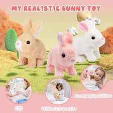 Plush Walking Rabbit with Sound