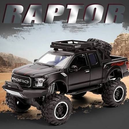 Diecast Ford-F150 Raptor Pick-up Truck