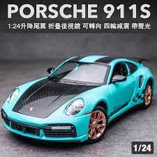 Diecast Porsche 911 Car with Light & Sound