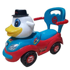 Duckling Theme Push Car