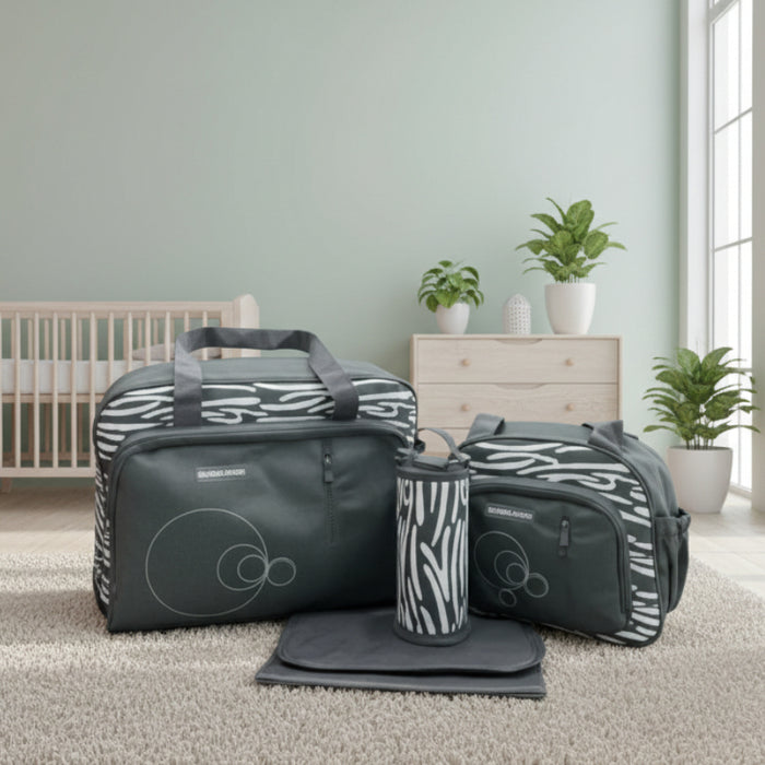 4 Pieces Baby Diaper Bag