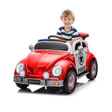 Ride On Classic Volkswagen Beetle Police Car