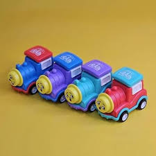 Train Shape Eraser & Sharpener