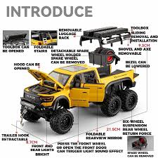 Diecast Mammoth 6x6 Ram Pickup Truck