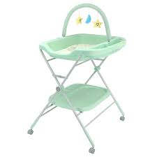 Portable Baby Changing Table with Toy Bar