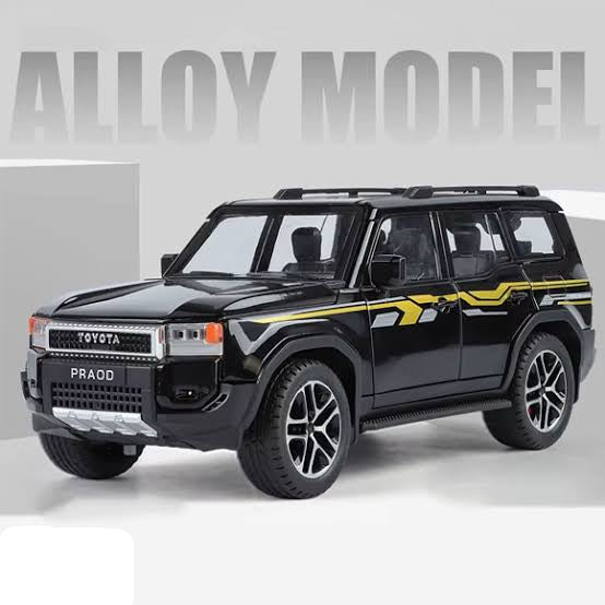Diecast Toyota Land Cruiser Prado Car
