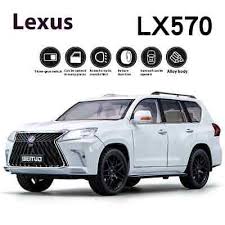 Diecast LX570 Lexus Car with Light & Sound