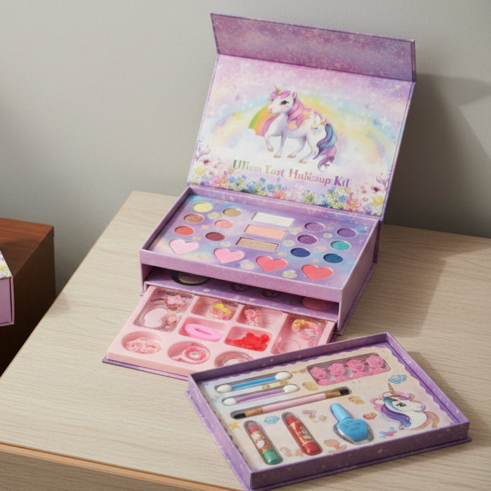 Unicorn Theme All in One Makeup Set Box