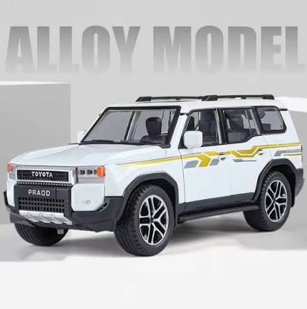 Diecast Toyota Land Cruiser Prado Car