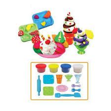 Beautiful Ice-cream Play Dough Set