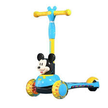 Kids Mickey Mouse Scooter with Light & Sound