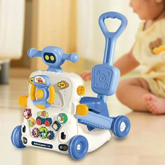 6-in-1 Activity Walker with Push Handle