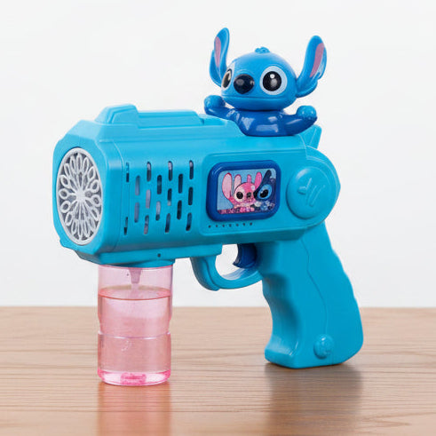 Stitch Cartoon Bubble Gun with Light & Sound