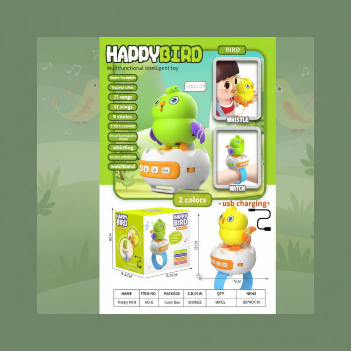 Happy Bird Multi-function Wrist Watch