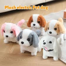Cute Walking & Barking Plush Puppies