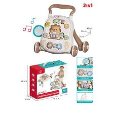 2-in-1 Baby Educatioanl Walker