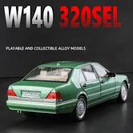 Diecast Mercedes Benz W140 Car with Light & Sound