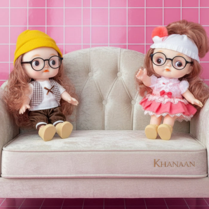 Kawaii Silicon Dolls Pack of 3