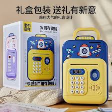 Rocket Theme Money Bank with Light & Sound