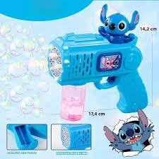 Stitch Cartoon Bubble Gun with Light & Sound