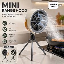 2-IN-1 Mobile Range Hood Fan