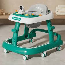 Space Robot Theme Musical Baby Walker