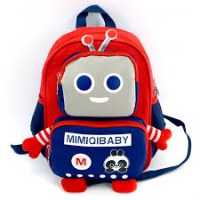 Robot Theme School Bag