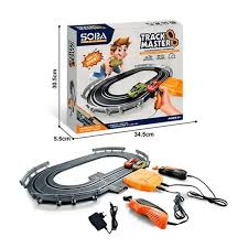 Master Car Track Racing Set